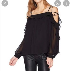 Bcbg maxazria tauriel cold shoulder top